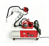 Bras de robot de soudage collaboratif pour MIG TIG avec moteur PLC 3 kW 380V Prix d'usine Bonne qualité WELD-XZ-FR5-WML