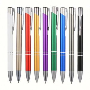 Promotion en gros : Stylos à bille métalliques bon marché avec impression personnalisée gravée au laser, logo de marque, cadeau stylo à bille - Product Image 6