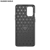 Bonne qualité pour oneplus 9r coque arrière de téléphone, couverture mobile en fibre de carbone TPU pour oneplus 9r
