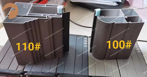 Puerta automática de persiana enrollable de tienda industrial de acero comercial a prueba de viento - Product Image 5