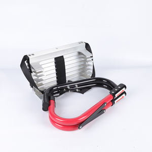 याडिंग YD5-1 एन131 प्रमाणित आग से बचने एल्यूमीनियम तह सीढ़ी - Product Image 3