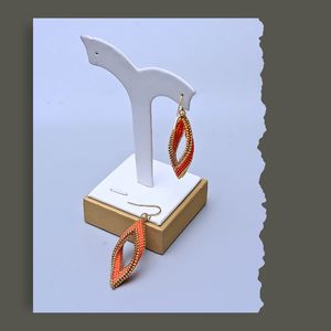 Pendientes de Estilo Bohemio Hechos a Mano al por Mayor, Chapados en Oro de 24K, Precio Directo de Fábrica - Product Image 3