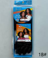 BELEZA 1/27 #   Extensions de cheveux synthétiques pour tresses au crochet WAND CURL 120G 8 pouces 20 mèches Boucles Françaises Vente en gros Offre Spéciale Usine