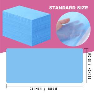 Draps de lit jetables multi-usages, parfaits pour le spa, l'épilation, les soins des cils, les tables de <span class=keywords><strong>massage</strong></span>, rouleau de <span class=keywords><strong>papier</strong></span> pour <span class=keywords><strong>table</strong></span> de <span class=keywords><strong>massage</strong></span> - Product Image 3
