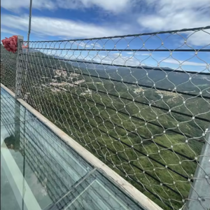 <span class=keywords><strong>Filet</strong></span> en maille <span class=keywords><strong>de</strong></span> corde simple en acier inoxydable <span class=keywords><strong>de</strong></span> haute qualité, soudage facile, installation facile, découpe personnalisée, protection des projecteurs <span class=keywords><strong>de</strong></span> bateau <span class=keywords><strong>de</strong></span> pêche - Product Image 4