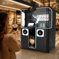 Imprimante 3D pour Latte Art, Robot Barista, Machine à Café avec Composants PLC, Acier Inoxydable, Impression Photo