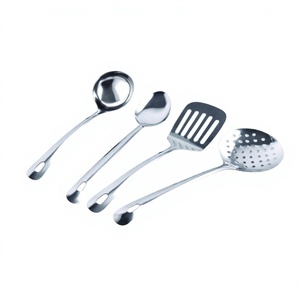 Ustensiles de cuisine en acier inoxydable à manche creux résistant à la chaleur - Product Image 1