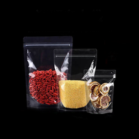 Sachets refermables zip-lock de qualité alimentaire, résistants aux odeurs, avec emballage en plastique transparent, sacs en mylar 3.5