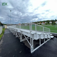 Sièges de stade en aluminium LDK Tribune Terrain Football pour tribunes de stades de football, à vendre
