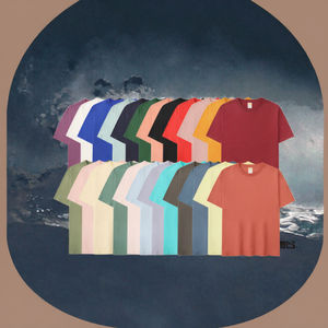 Camisetas Extra Grandes Unisex 100% Algodón, Camisetas Sublimadas para Hombre, Diseño Personalizado con Transferencia de Calor, Impresión de Logotipo Propio, Color Sólido - Product Image 2