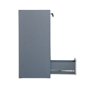 Mueble de Acero Moderno Estilo Americano con 3 Cajones, Estructura KD, Mueble de Hierro para Sala de Estar, Borde Estrecho, Marca BIZOE de China - Product Image 3