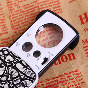 맞춤 로고 30배 60배 90배 조명식 접이식 보석 루페 돋보기 (곤충용) - Product Image 4