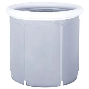 2020 Plastic PVC Portable Bath Tub Foldable Bathtub New Model For Adults