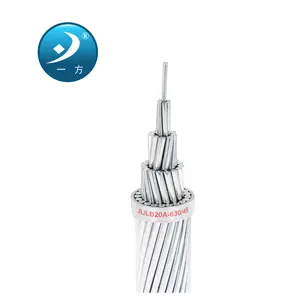 High Voltage aluminium conductor 220kv acar 750 mcm acsr dog overhead bare conductor