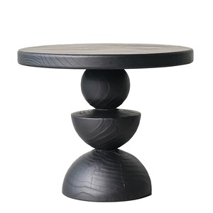 <span class=keywords><strong>Table</strong></span> <span class=keywords><strong>d</strong></span>'<span class=keywords><strong>appoint</strong></span> <span class=keywords><strong>ronde</strong></span> en bois massif, forme sculpturale moderne, <span class=keywords><strong>table</strong></span> <span class=keywords><strong>d</strong></span>'<span class=keywords><strong>appoint</strong></span> pour salon, mobilier de café <span class=keywords><strong>d</strong></span>écoratif minimaliste pour la maison - Product Image 5