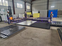 Unités de stockage modulaires démontables et détachables, avec porte roulante, portables