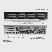 Professional Del PowerEdge R740 R740XD 2U Rack AI Server Computer for GPU Deep Learning Cloud Virtualization NAS Storage Servers