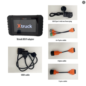 Xtruck HD19 Commercial Vehicle Diagnostic Scanner Diesel <b>Truck</b> Bus Engineering Machinery Repair Diagnostic Equipment - Product Image 5
