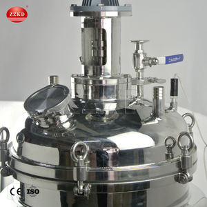 Reactor de Acero Inoxidable Encamisado de 80L, Reactor de Evaporación de Acero Inoxidable, Agitador de Reacción Continua - Product Image 6