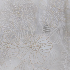 Brilhante Lurex Glitter <span class=keywords><strong>Tulle</strong></span> Mesh Lace Leve Tecido Lantejoula para Vestidos e Roupas Renda Bordada para Têxteis Domésticos - Product Image 3