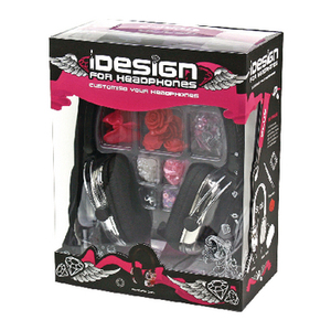 Casque audio à bandeau avec prise jack 3,5 mm, microphone intégré, câble personnalisable, argenté - Product Image 2