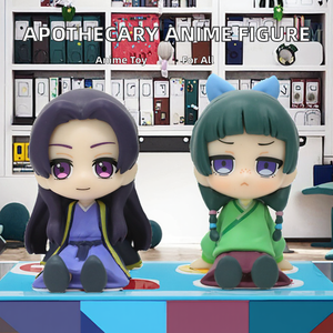 2種類 6cm 薬屋日記 漫画アニメ PVC Qバージョン アクションフィギュア BOTO - Product Image 2