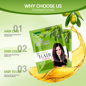 Crème colorante permanente pour cheveux rouge bordeaux rapide, à l'huile d'<span class=keywords><strong>olive</strong></span> naturelle et à l'huile d'argan, sans ammoniaque, longue durée, couvre les cheveux gris, qualité salon - Product Image 2