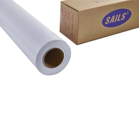 Rouleau de vinyle autocollant PVC blanc brillant 0,2 mm imprimable pour encre à base de solvant, idéal pour affiches publicitaires et autocollants