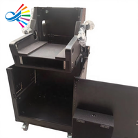 Étui détachable Goodcase pour table de mixage Wave LV1, flight case hydraulique pour console avec 2 supports pour ordinateur portable et espace 2U en dessous