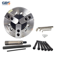 Mandrin hydraulique creux de haute qualité de 12 pouces pour tour CNC, type 2/3/4 mors pour machine de fraisage
