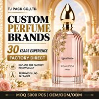 Flacon de parfum en cristal pour coffret cadeau de luxe avec corps en verre épais et emballage décoratif