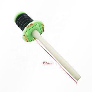 Varilla de Empuje de Nylon 1178 de Diseño Industrial con 4 Orificios para Puerta de Cámara Frigorífica, Roseta Redonda con Manija de Liberación Interior - Product Image 3