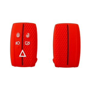 5-Tasten-Silikon-Auto-Fernbedienungs-Schlüsselanhänger Shell Cover Case für Jaguar XK XF XJ8 XK8 <span class=keywords><strong>XRR</strong></span> Skin Holder Protector 2007-2011 2012 2013 - Product Image 3