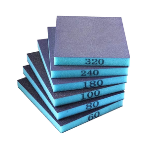 Hai mặt ướt/Khô Sanding khối softback mài mòn miếng bọt biển bọt pad Độ cứng Trung bình vuông giấy nhám tấm hình chữ nhật hình dạng - Product Image 4