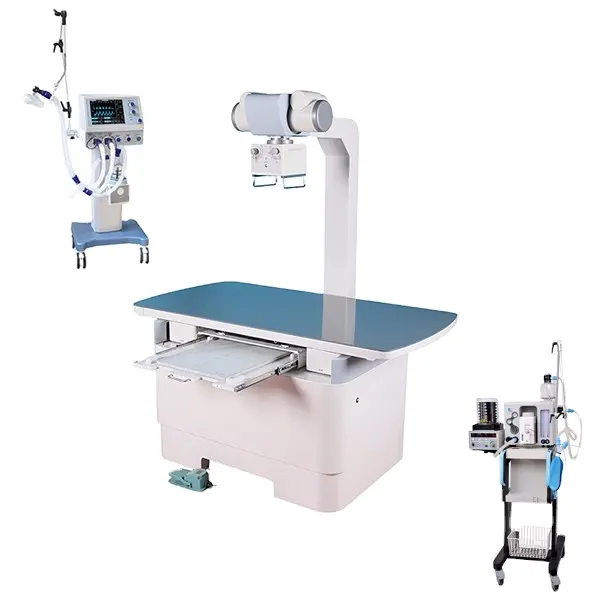 YSX50M YSENMED CE mobile digital x-ray con accessori medical china mobile x ray equipment hospital trolly mobile stand x ray