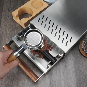 Cajón para Residuos de Café JH-Mech, Plateado, con Absorción de Impactos, Barra de Residuos Extraíble, Acero Inoxidable 304 - Product Image 5