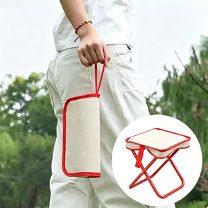 Tabouret pliant ultra léger Sunsbuild, mini chaise de poche avec sac de transport pour le camping, la pêche, la randonnée, le pique-nique en plein air - Product Image 4
