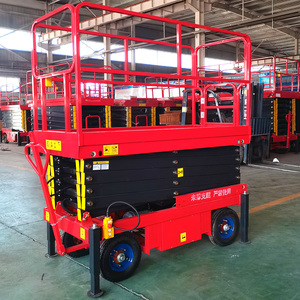 Piattaforma di Sollevamento a Forbice Idraulica Mobile Manuale 4-18m per Esterni/Interni a Prezzo di Fabbrica - Product Image 2