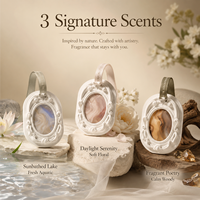 Désodorisant solide parfumé OEM ODM 60g Série Roopy Drawing Scent Écologique Longue Durée Air Frais Éclat du Lac