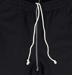 Pantalones de chándal de algodón de rizo francés personalizados pantalones de chándal holgados con diamantes de imitación de costura inversa Vintage para hombres - Product Image 4