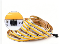 Bande LED COB en gros 2000K/4000K/6000K 360 LED/m 10mm 24V 11W IP20 pour la décoration commerciale et résidentielle