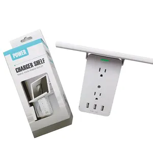 electrical supplies us socket usb wall socket outlet with shelf