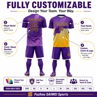 Uniforme de Fútbol Personalizado con Nombre del Club, Transpirable y que Absorbe la Humedad