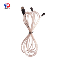 Conector macho IEC TV F, 2 metros, MD, MX, FM, dipolo, 85-112Mhz, Radio FM, antena dipolo