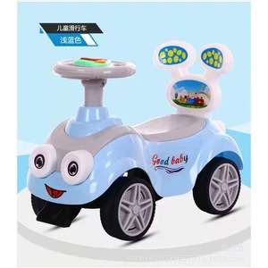 Good Baby Kids Scooter Four Wheel Push Car 1-3 Years Old Musical Seat Toy Vehicle For Boys And Girls - Product Image 2