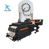 Potry النسيج النسيج القماش التي شيرت Dft طابعة مزدوجة رئيس Xp600 T آلة طباعة على القمصان يطبع Dtf طابعة للشركات الصغيرة