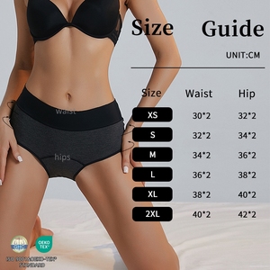 9035 Ropa Interior Menstrual, Bragas Menstruales para Flujo Abundante, <span class=keywords><strong>Culotte</strong></span> Menstrual Modal Oekotex, Bragas Íntimas para Mujer - Product Image 5