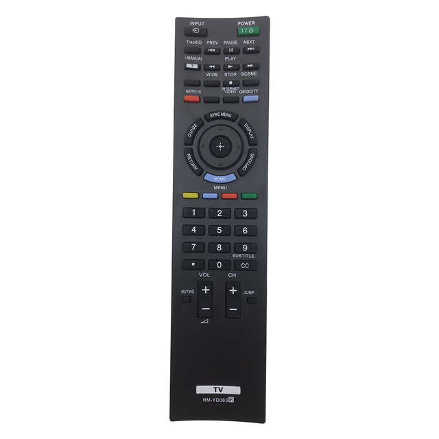 New RM-YD063 Replace Remote Fit for Sony BRAVIA TV KDL-32EX520 KDL-32EX521 KDL-32EX523 KDL-40EX520 KDL-40EX521