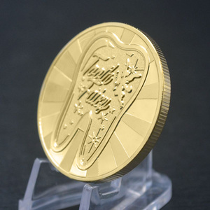 Twinkle the Tooth Fairy Pièce d'or Cadeau pour enfants Fée des dents Pièces porte-bonheur - Product Image 4