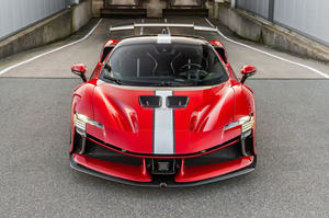 Kit carrosserie en fibre de carbone sèche style SF90XX pour <span class=keywords><strong>Ferrari</strong></span> SF90 |   Ensemble complet de pare-chocs avant et arrière, garde-boue, capot et jupes latérales - Product Image 3